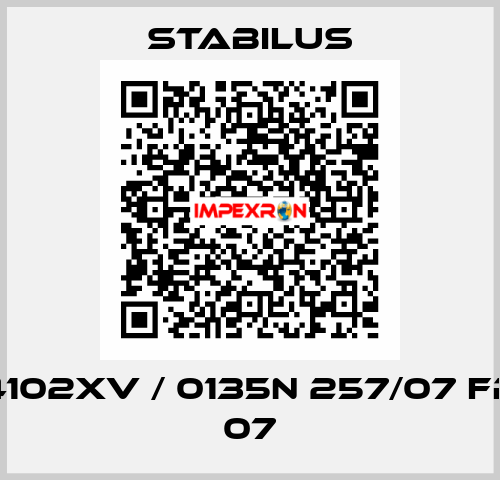 4102XV / 0135N 257/07 FR 07 Stabilus