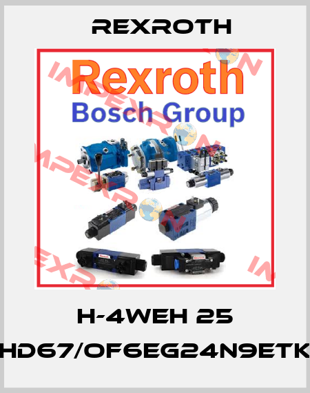 H-4WEH 25 HD67/OF6EG24N9ETK Rexroth
