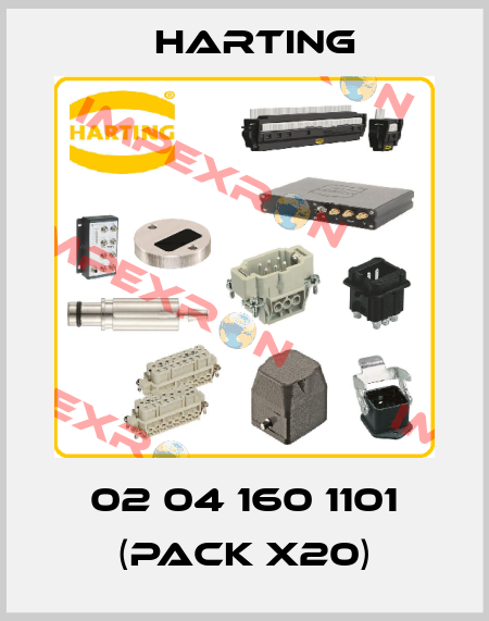 02 04 160 1101 (pack x20) Harting