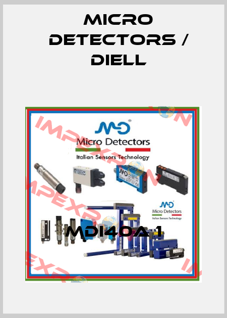 MDI40A 1 Micro Detectors / Diell