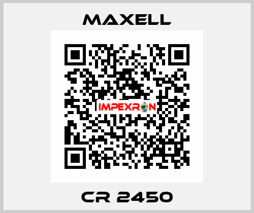 CR 2450 MAXELL