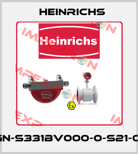 BGN-S331BV000-0-S21-0-H Heinrichs