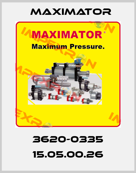 3620-0335 15.05.00.26 Maximator