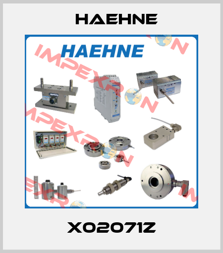 X02071Z HAEHNE