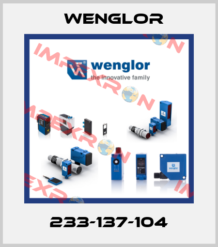 233-137-104 Wenglor