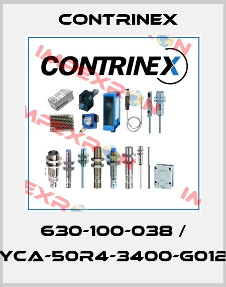 630-100-038 / YCA-50R4-3400-G012 Contrinex