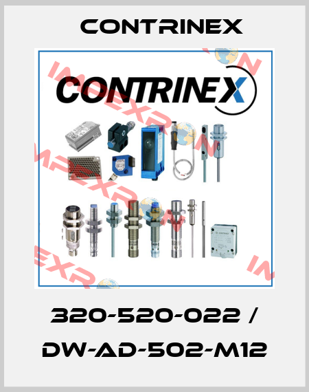 320-520-022 / DW-AD-502-M12 Contrinex