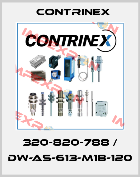 320-820-788 / DW-AS-613-M18-120 Contrinex
