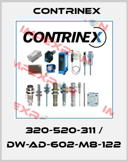 320-520-311 / DW-AD-602-M8-122 Contrinex