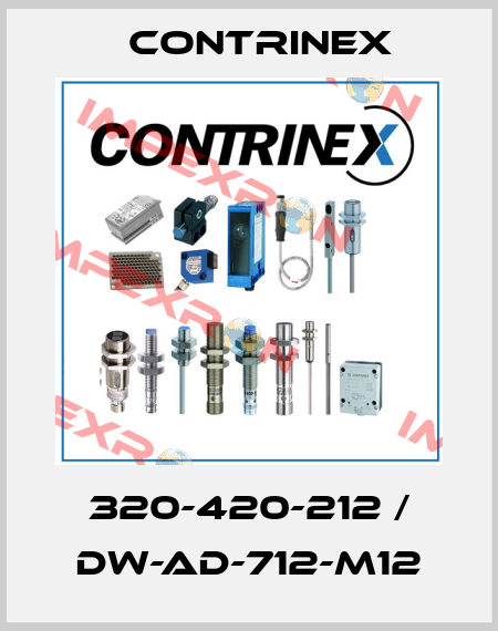 320-420-212 / DW-AD-712-M12 Contrinex