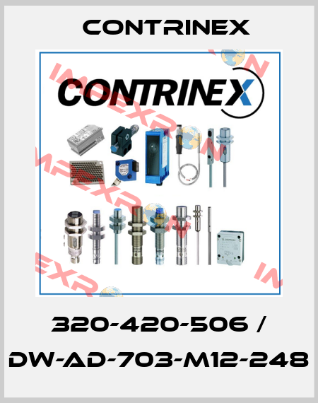 320-420-506 / DW-AD-703-M12-248 Contrinex