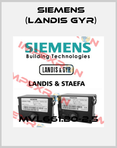 MVL661.20-2.5 Siemens (Landis Gyr)