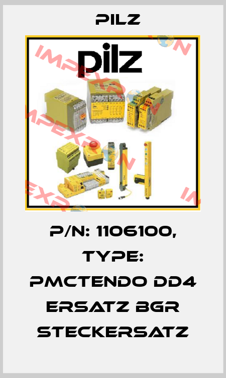 p/n: 1106100, Type: PMCtendo DD4 Ersatz BGR Steckersatz Pilz