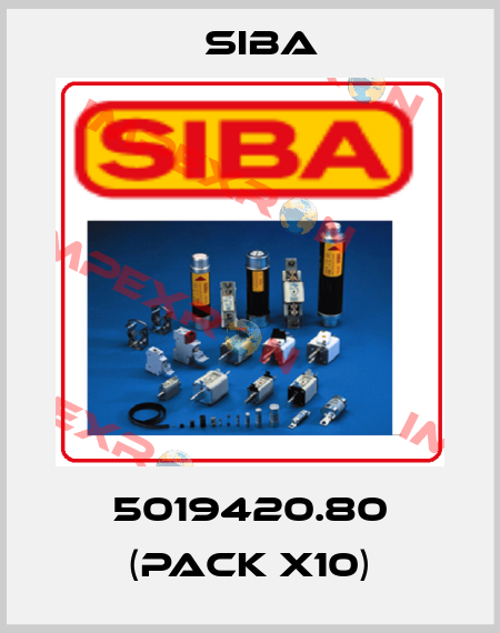 5019420.80 (pack x10) Siba