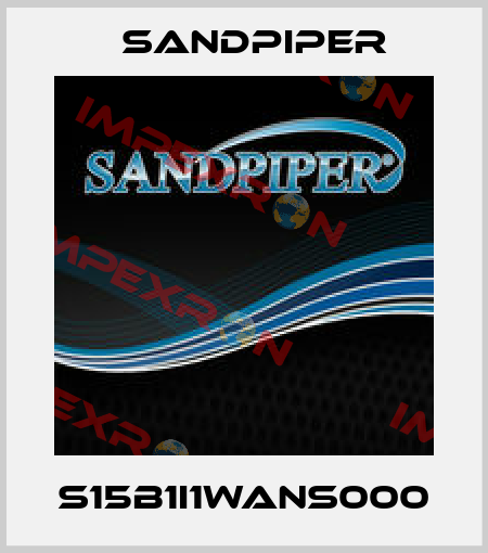 S15B1I1WANS000 Sandpiper