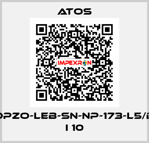 DPZO-LEB-SN-NP-173-L5/D I 10 Atos