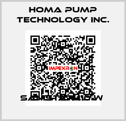 SANISTAR 110 W  Homa Pump Technology Inc.