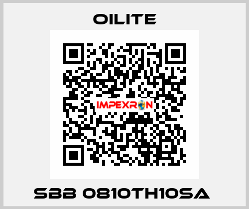 SBB 0810TH10SA  Oilite