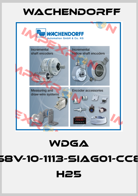 WDGA 58V-10-1113-SIAG01-CC8 H25 Wachendorff