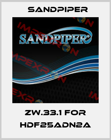 ZW.33.1 for HDF25ADN2A Sandpiper
