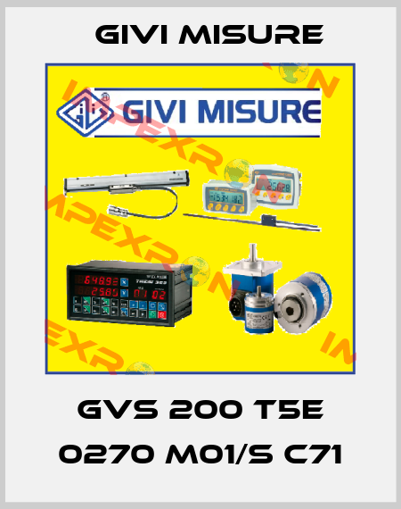 GVS 200 T5E 0270 M01/S C71 Givi Misure