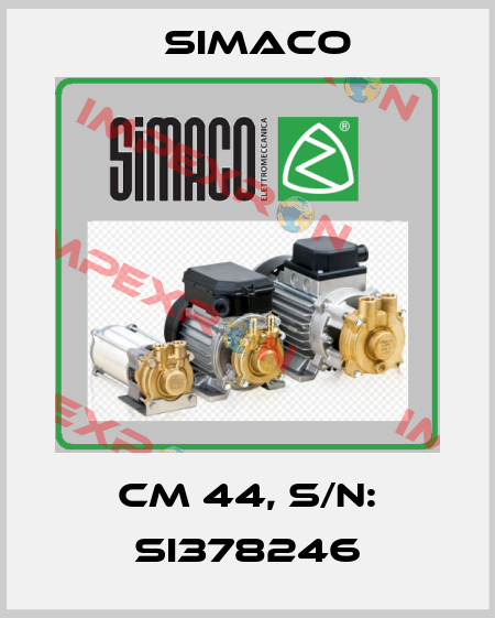 Cm 44, S/N: SI378246 Simaco