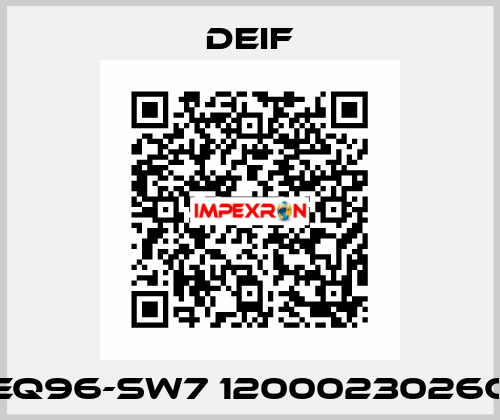 EQ96-SW7 1200023026C Deif
