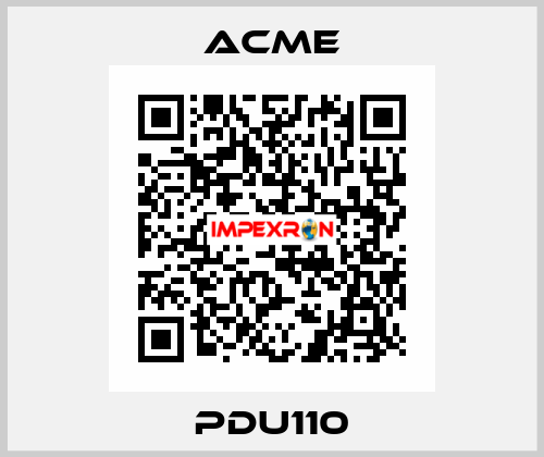 PDU110 Acme