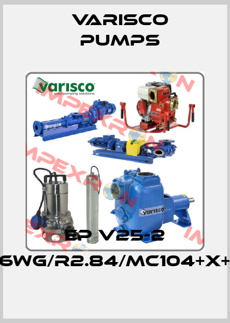 EP V25-2 ST6WG/R2.84/MC104+X+BP Varisco pumps