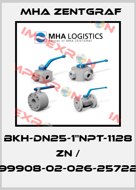BKH-DN25-1"NPT-1128 Zn / 99908-02-026-25722 Mha Zentgraf