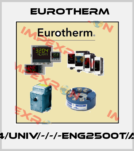 TC/MVPC2500M/AI4/UNIV/-/-/-ENG2500T/AI4/TC/-/-/-NONE/ENG Eurotherm