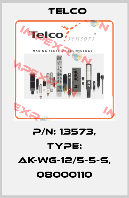 p/n: 13573, Type: AK-WG-12/5-5-S, 08000110 Telco