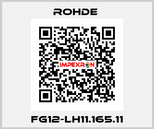 FG12-LH11.165.11 Rohde 