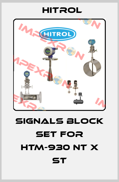 signals block set for HTM-930 NT X ST Hitrol