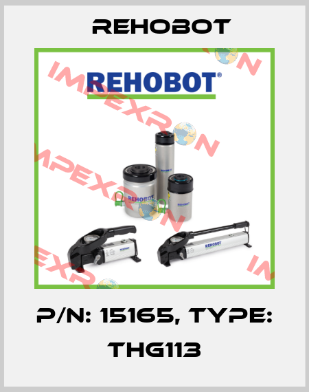 p/n: 15165, Type: THG113 Rehobot