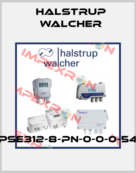 PSE312-8-PN-0-0-0-54 Halstrup Walcher