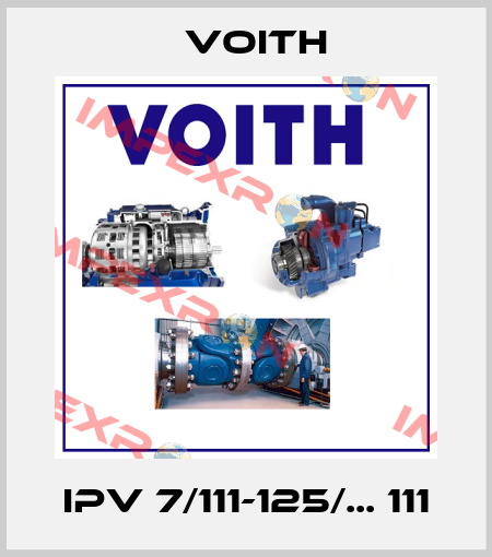 IPV 7/111-125/... 111 Voith