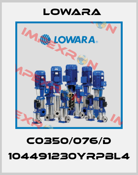 C0350/076/D 104491230YRPBL4 Lowara