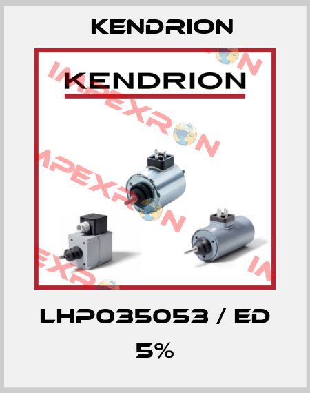 LHP035053 / ED 5% Kendrion