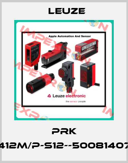 PRK 412M/P-S12--50081407 Leuze
