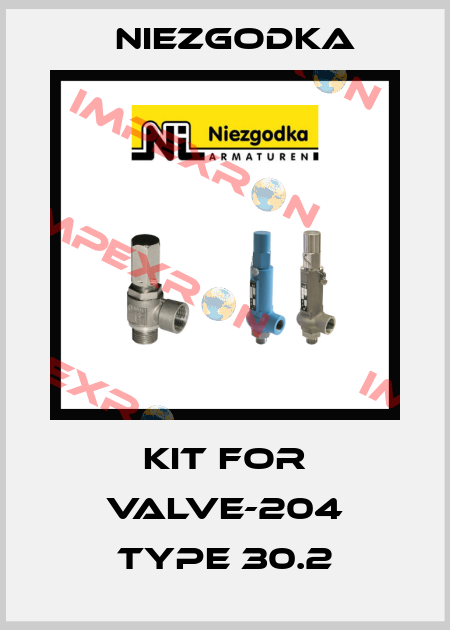 Kit for VALVE-204 Type 30.2 Niezgodka