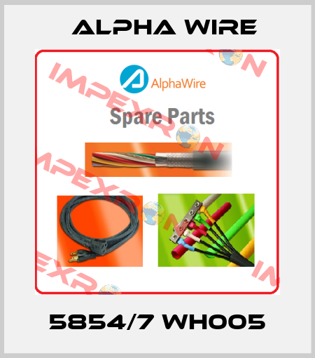 5854/7 WH005 Alpha Wire