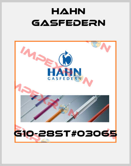 G10-28ST#03065 Hahn Gasfedern