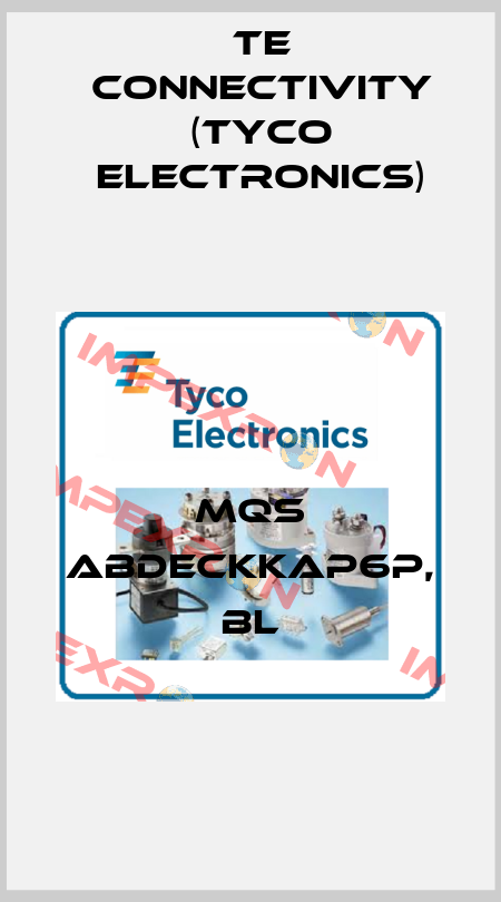 MQS ABDECKKAP6P, BL TE Connectivity (Tyco Electronics)