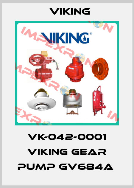 VK-042-0001 VIKING GEAR PUMP GV684A  Viking