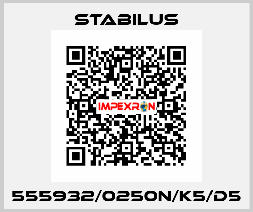 555932/0250N/K5/D5 Stabilus