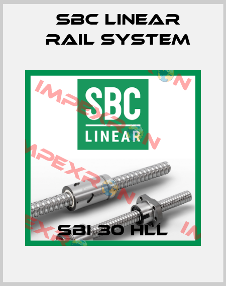 SBI 30 HLL SBC Linear Rail System