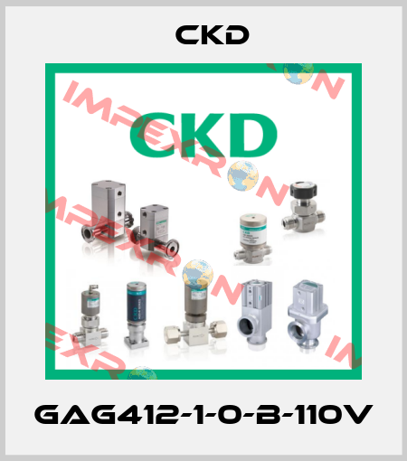 GAG412-1-0-B-110v Ckd