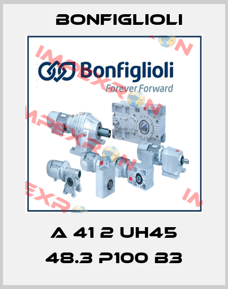 A 41 2 UH45 48.3 P100 B3 Bonfiglioli