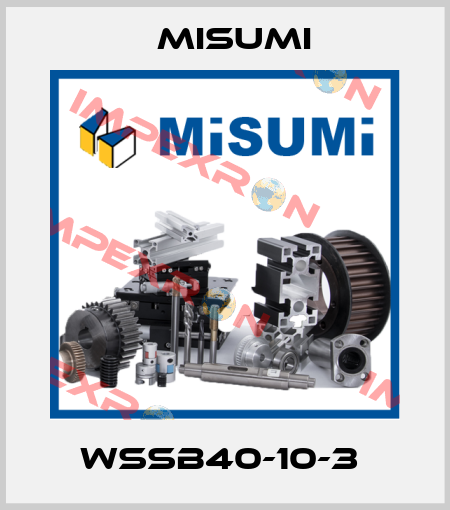 WSSB40-10-3  Misumi